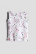 2-Pack Cotton Vest Tops | Pastel Tank Tops