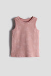 Girls Cotton Vest Top| Bunny