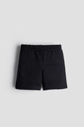 Everyday Comfort Kids’ Shorts – Black