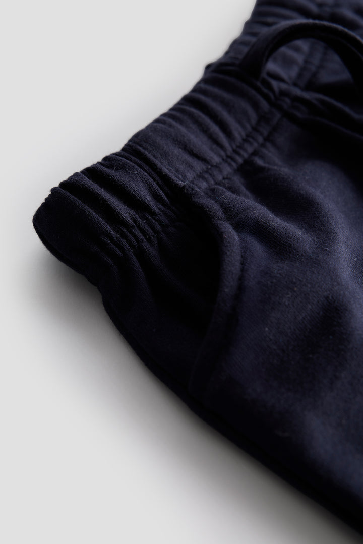 Everyday Comfort Kids’ Shorts – Pack of 2 (Navy & Sky Blue)