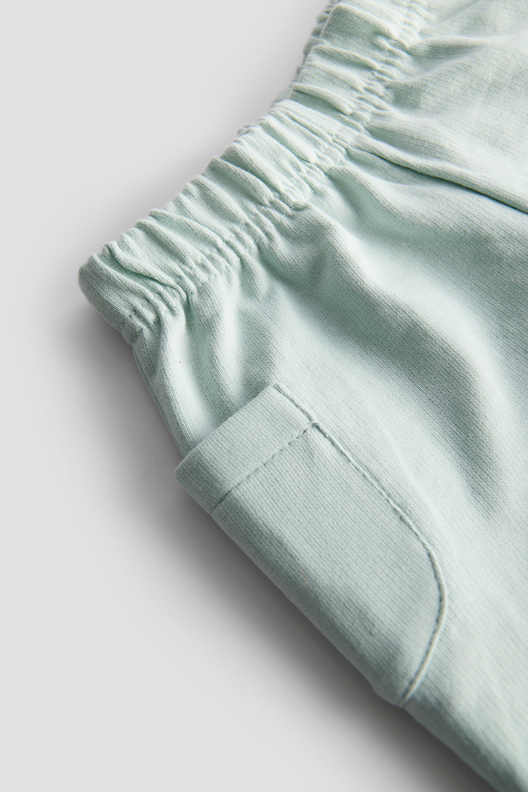 Everyday Comfort Kids’ Shorts –  Pack of 2 (Red and Mint Green)