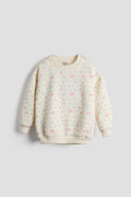 Sweatshirt Set -Pretty floral print with leggings