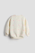 Sweatshirt Set -Pretty floral print with leggings