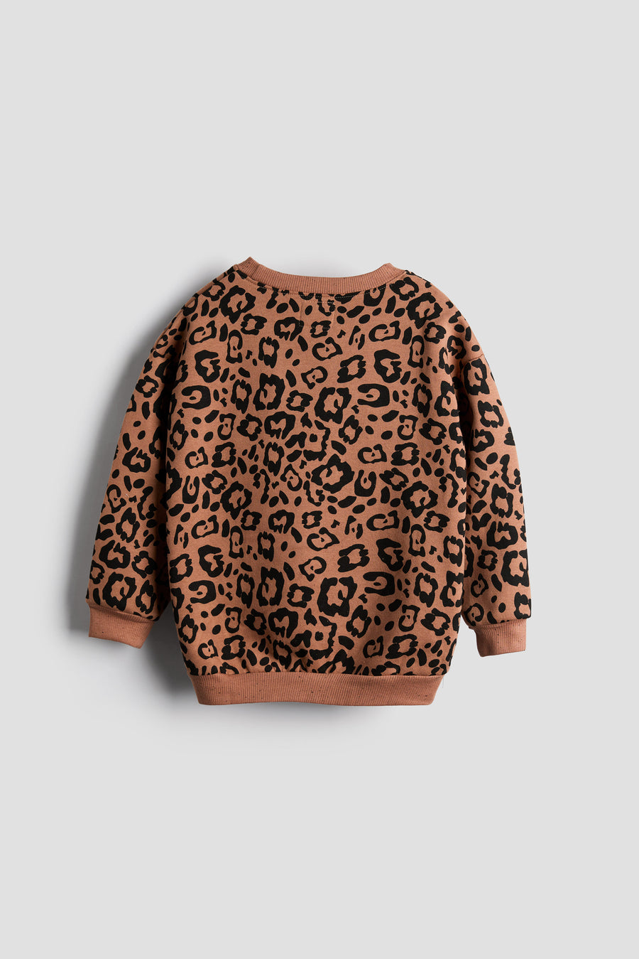 Sweatshirt Set -Classy brown leapord print with legging