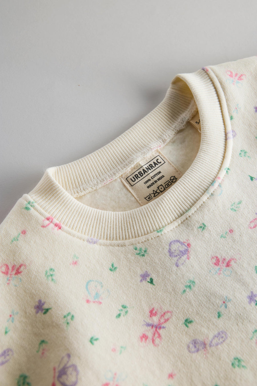 Sweatshirt Set -Pretty floral print with leggings