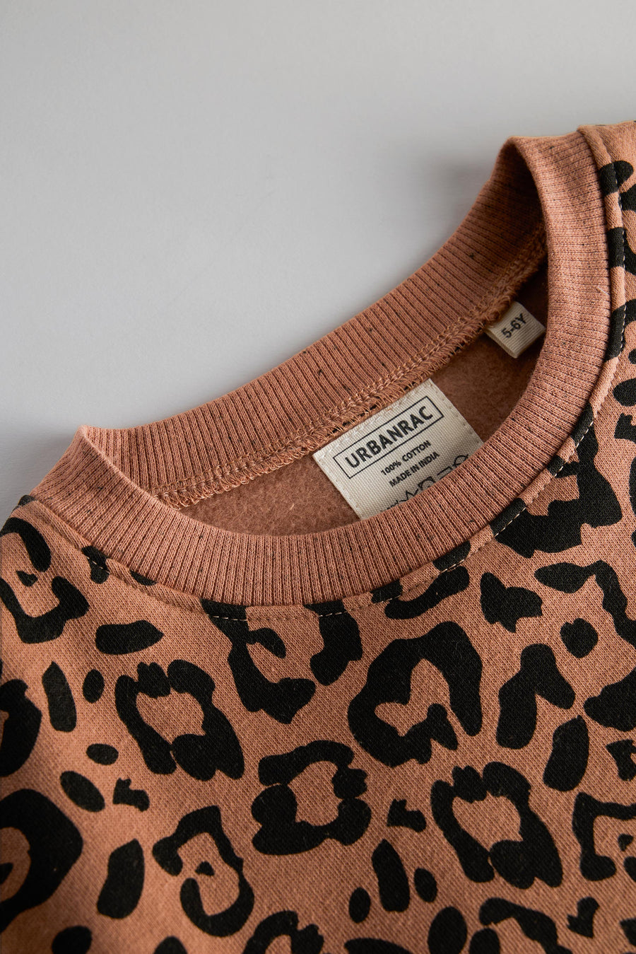 Sweatshirt Set -Classy brown leapord print with legging