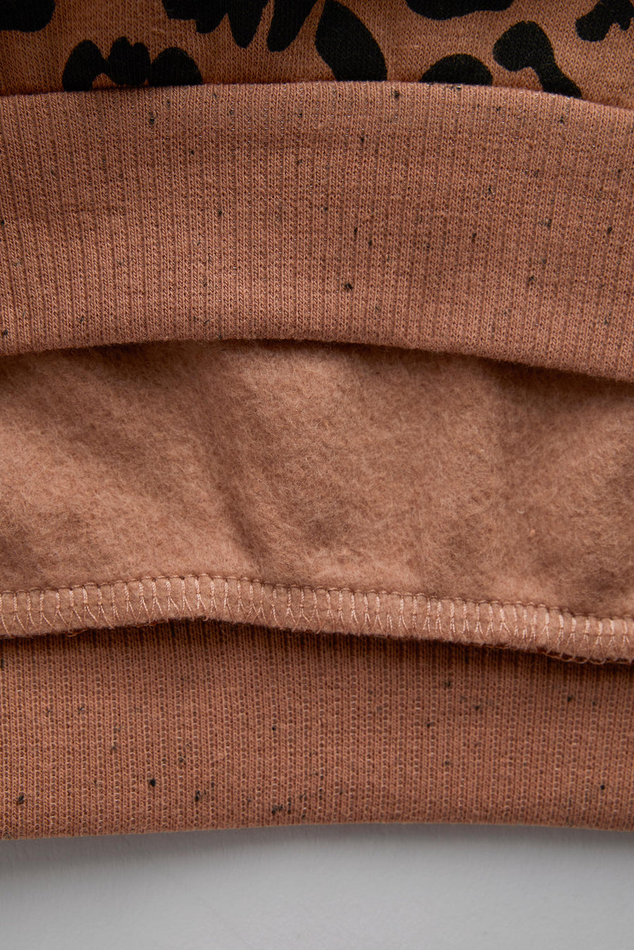 Sweatshirt Set -Classy brown leapord print with legging