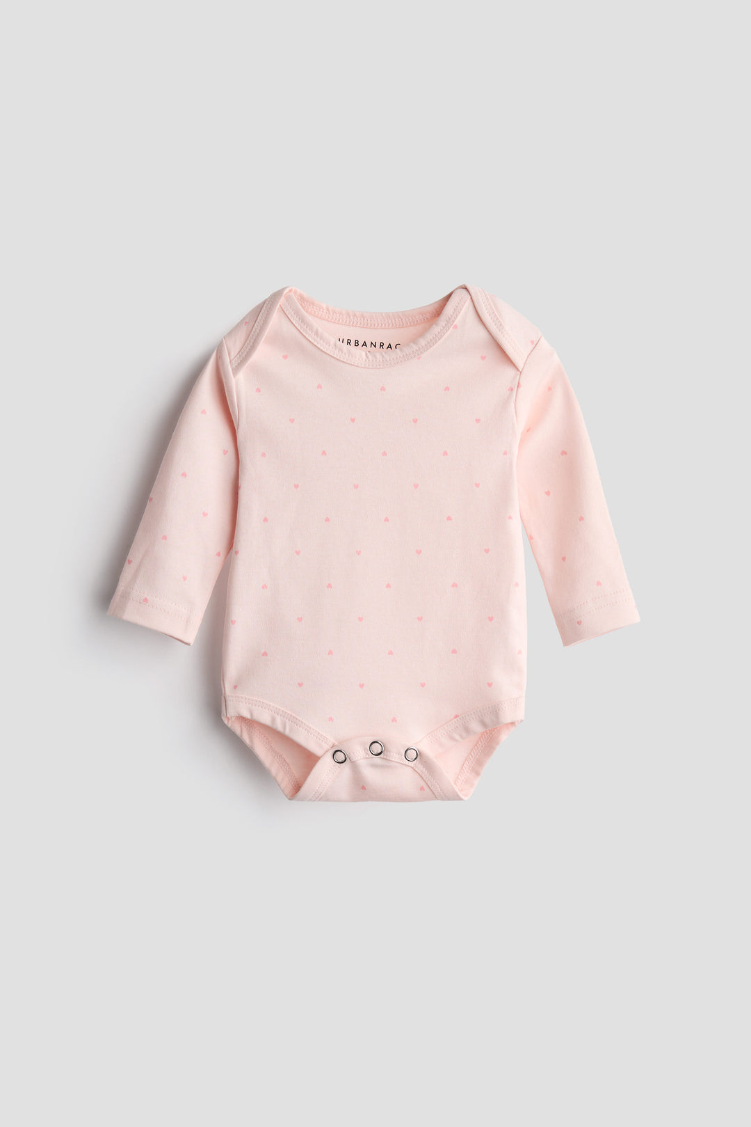 Pink Stripe & Dots 2-Pack Onesies with Bow