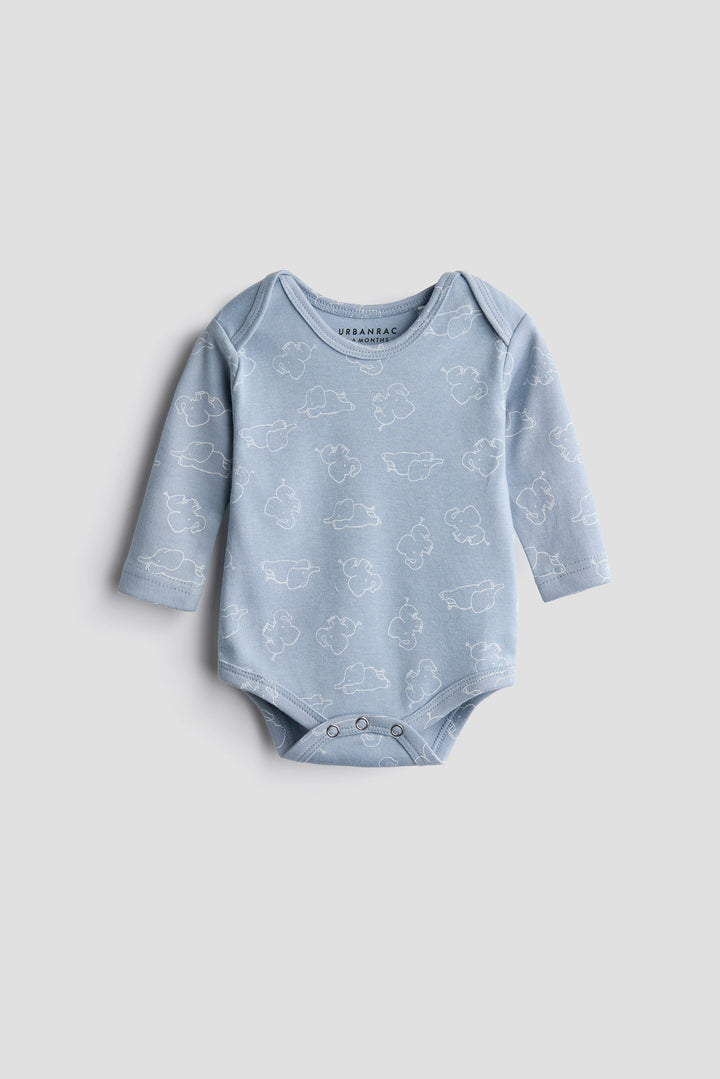 Cloud & Stripe 2-Pack Onesies