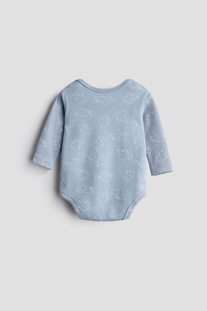 Cloud & Stripe 2-Pack Onesies
