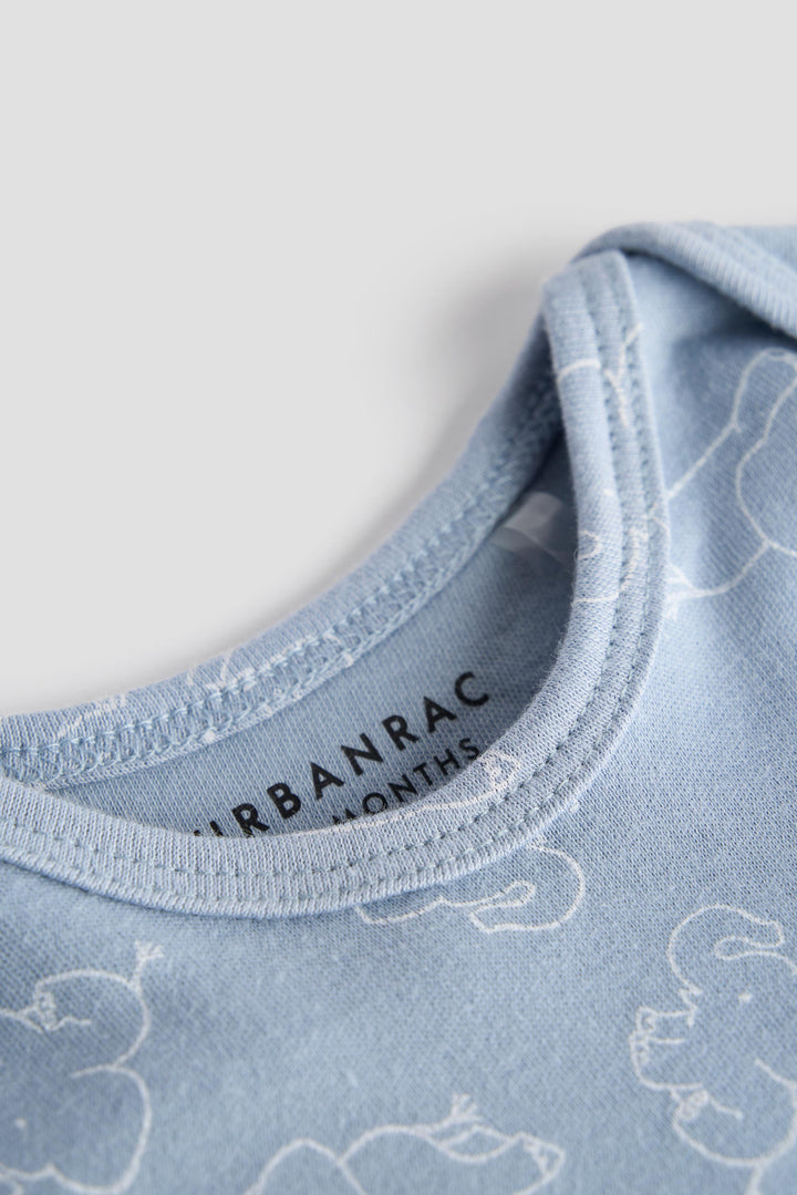 Cloud & Stripe 2-Pack Onesies