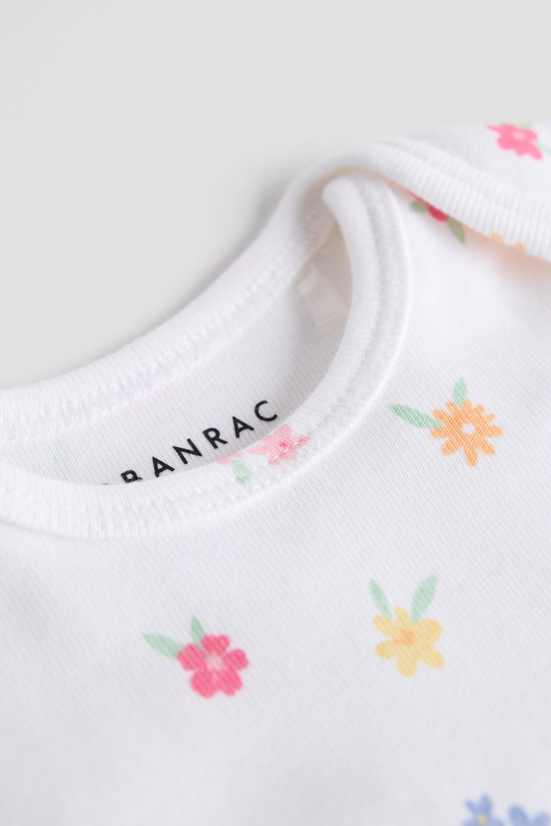 Urbanrac Floral Bloom 2-Pack Onesies + Bows