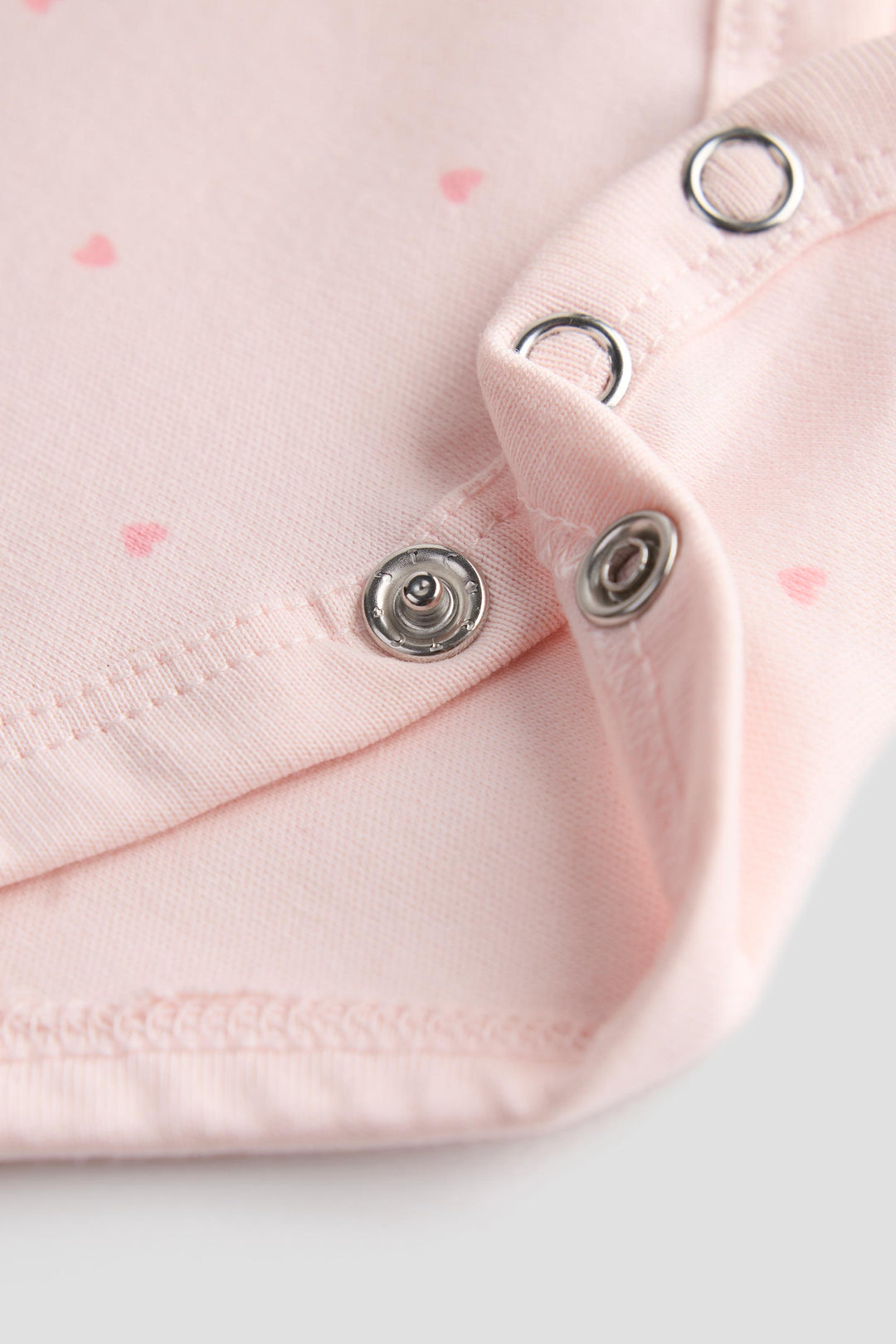 Pink Stripe & Dots 2-Pack Onesies with Bow