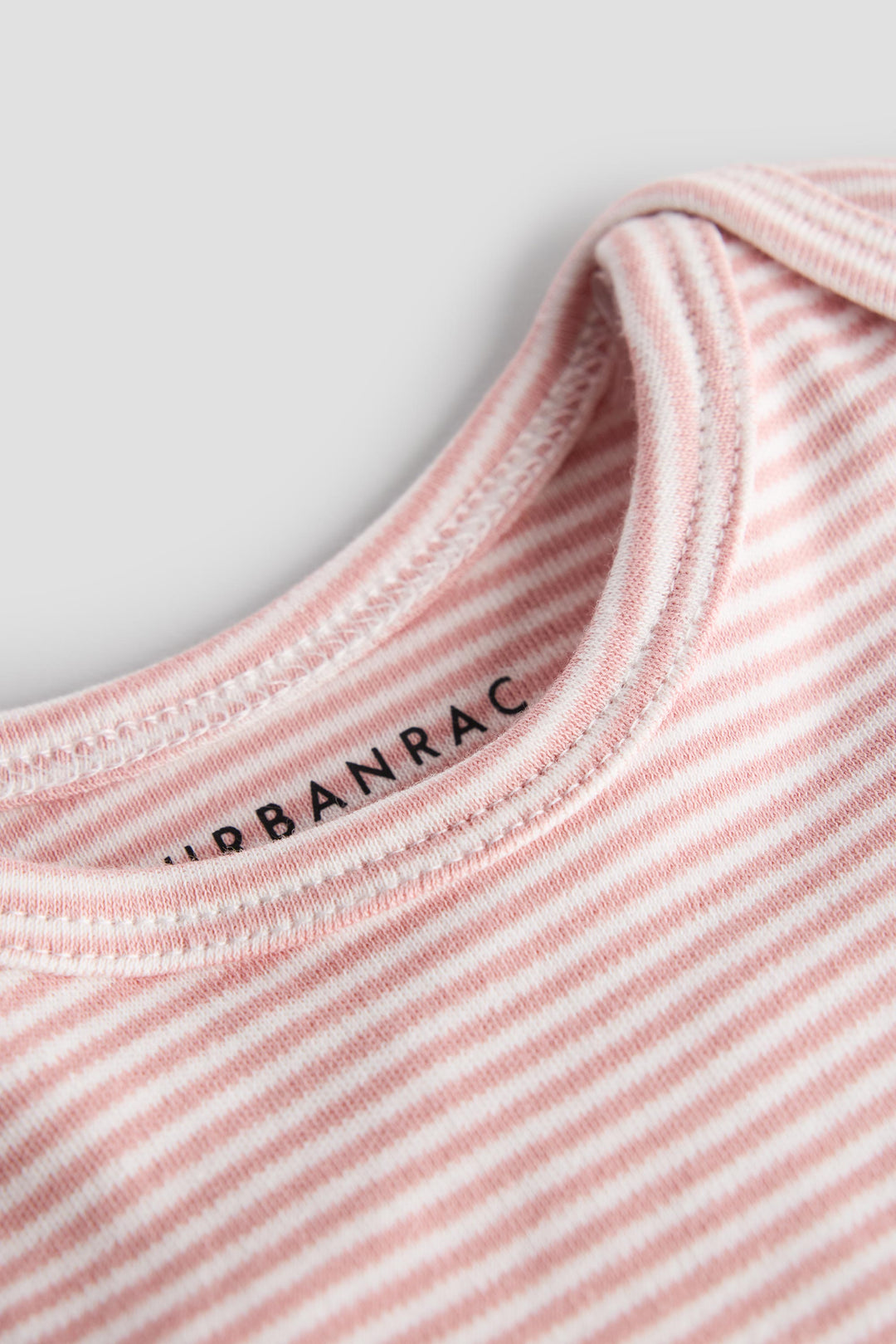 Pink Stripe & Dots 2-Pack Onesies with Bow