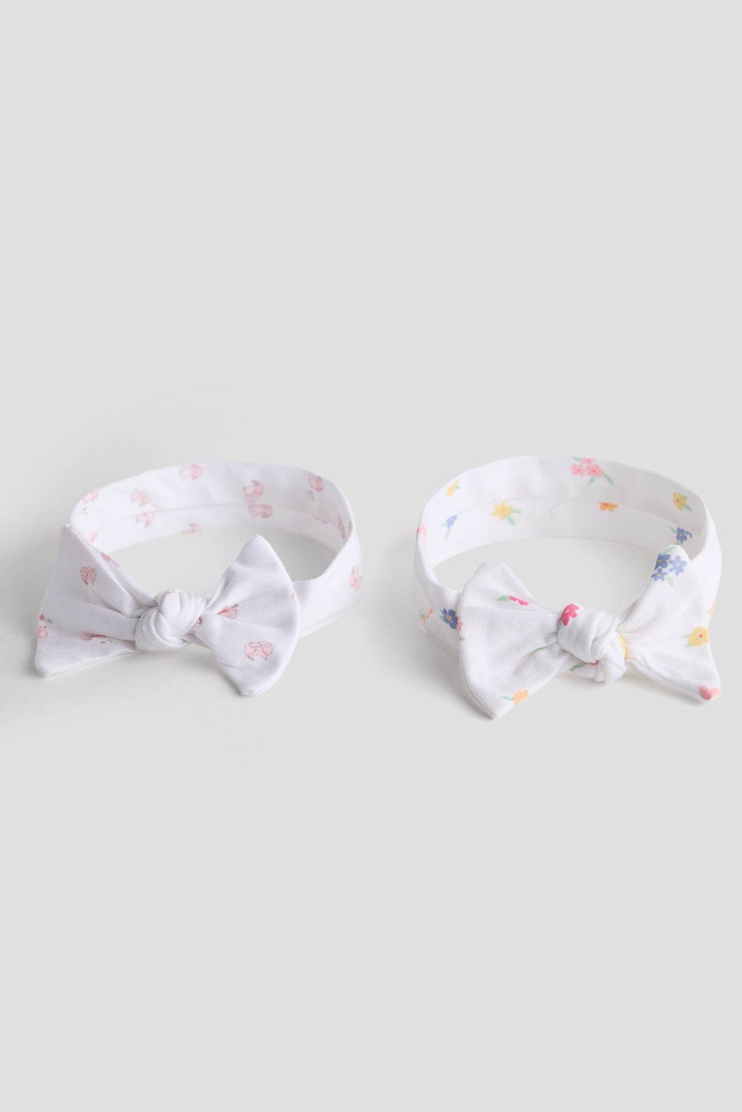 Urbanrac Floral Bloom 2-Pack Onesies + Bows