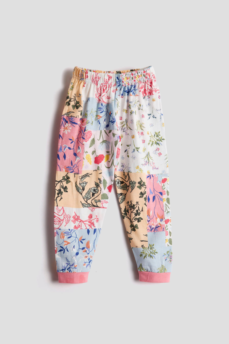 Floral patch print 100% cotton sleepwear/pajamas - Urbanrac