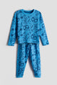Fun blue print 100% cotton sleepwear/pyjamas