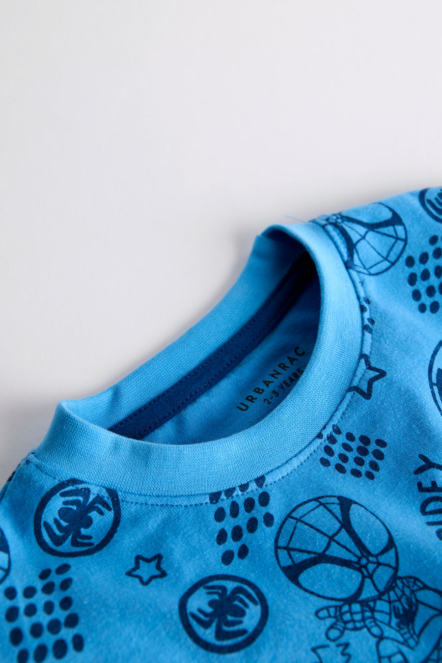 Fun blue print 100% cotton sleepwear/pajamas - Urbanrac