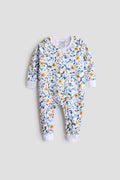 2 Way Double Zipper Sleepsuit for Babies | Floral