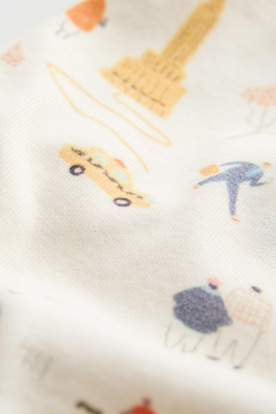 2 Way Double Zipper Sleepsuit for Babies | Suttle Play Print