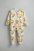 GOTS Certified Organic Cotton Sleepwear for Babies | Giraffe Print - Urbanrac