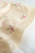 Celebration Dress - Ivory floral embroidery - Urbanrac