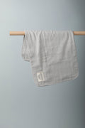 GOTS Certified Organic Cotton Baby Burp Cloth - Solid Grey - Urbanrac