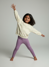 Sweatshirt Set -Pretty floral print with leggings