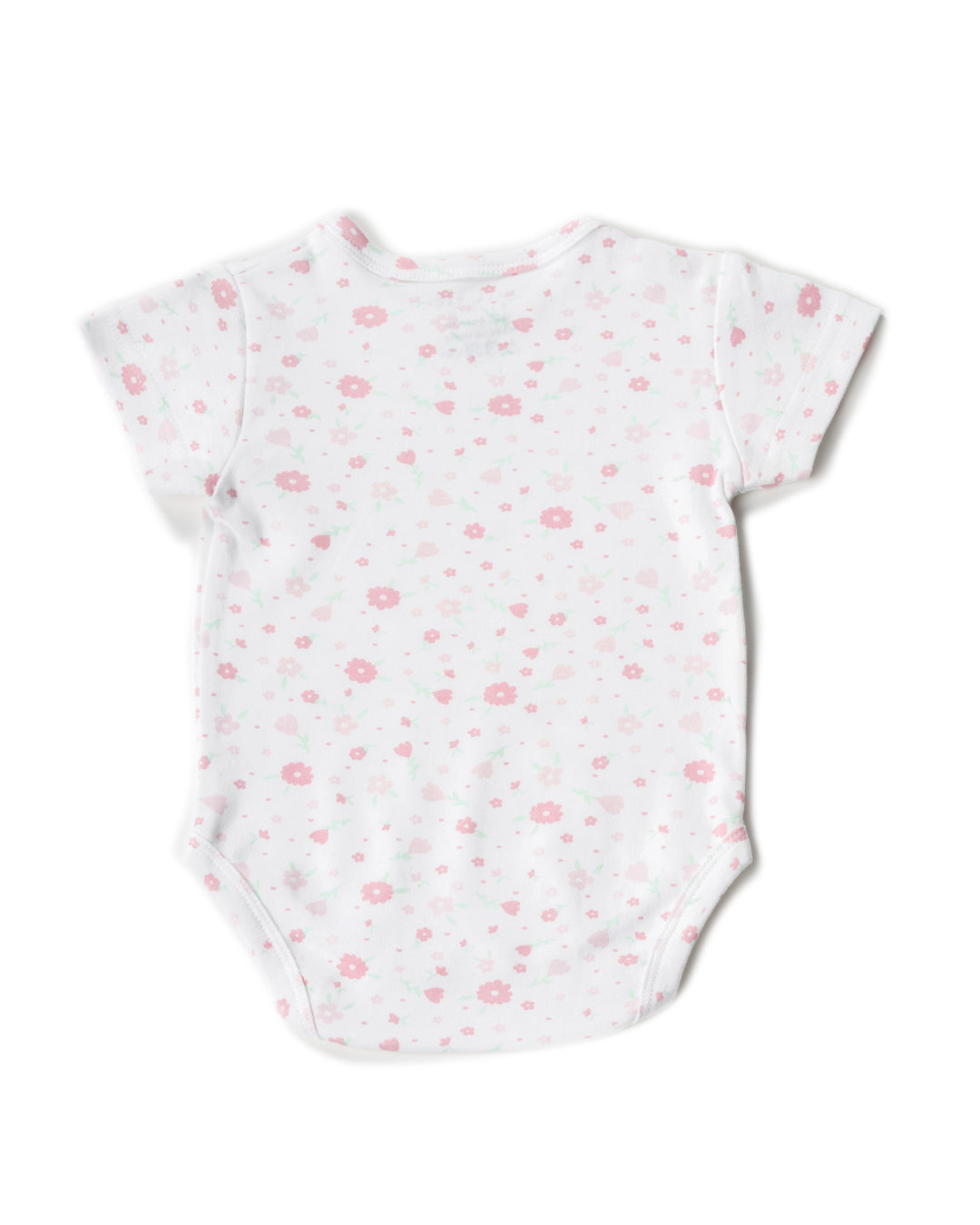 2 Pack Onesies - Pink Polka Dots + floral Print