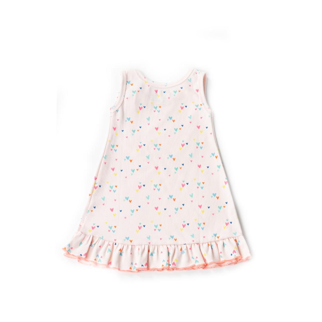 Heart Print Comfy Dress